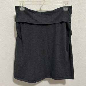 Prana Valencie Skirt in Charcoal Grey